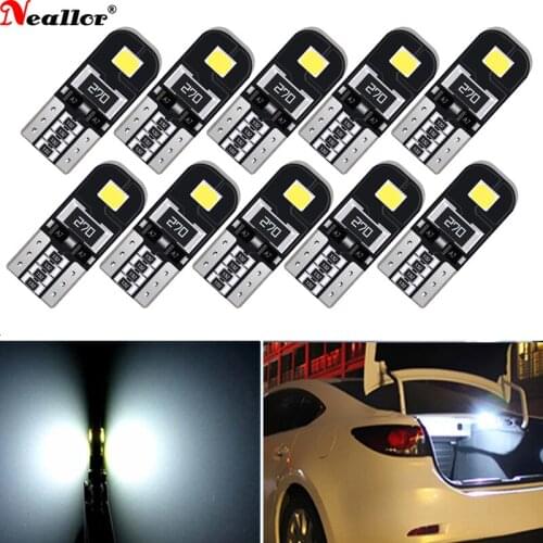 10X CANBUS W5W T10 NO Error LED Car Interior Reading Light for Toyota Avensis t25 Wish Camry 40 Corolla 2005 Yaris 2008 Tundra