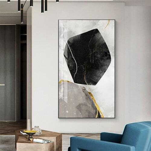 Abstract Canvas Art Modern Color Block Posters and Prints Fashion Wall Pictures for Living Room Nordic Wall Art Home Decoration