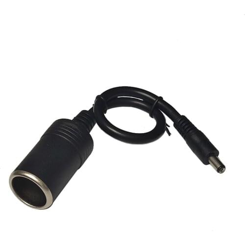 JKM Car Cigarette Lighter Socket To DC5521 Power Cord 16 AWG For Mobile Coffee Machine