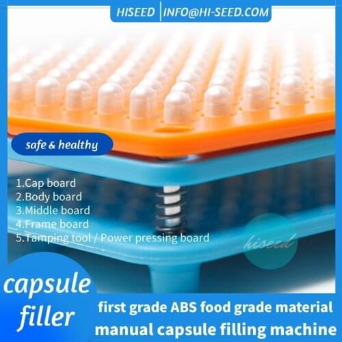 Capsule plate No. 0 No. 1 No. 3 100 hole 400 hole capsule shell filling plate filling powder filling device