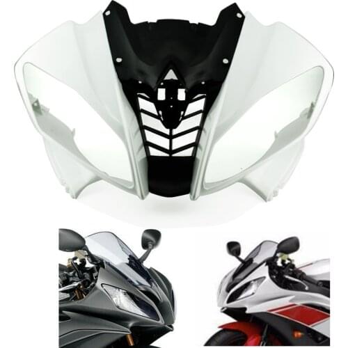 Front Upper Cowl Nose Cover Injection Molding Headlight Fairing Bodywork Fairings Hull For YAMAHA YZF R6 2008-2016