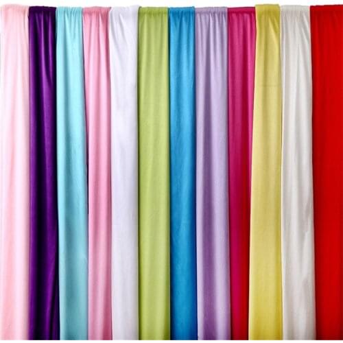5 Meters Pearl Ice Silk Cloth for Wedding Decorations Stage Background Curtain Scene Layout Baby Shower Party Decorations Fabric