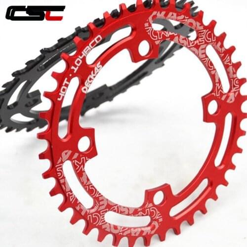 Bicycle Chainwheel 40T 42T 44T 46T 48T 50T 52T XT 104BCD Crank Round Narrow Wide MTB Bike Chainring
