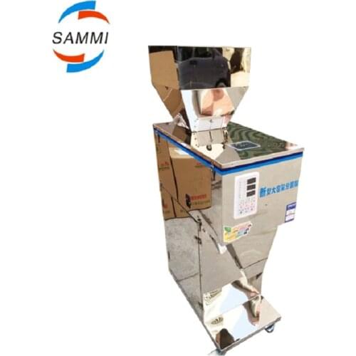 High quality 304 stainless steel weighing filling machine for spices nuts 100-2500g