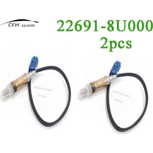 2pcs New Brand 22691-8U000 Rear Oxygen Sensor For Nissan Altima Murano Sentra Infiniti