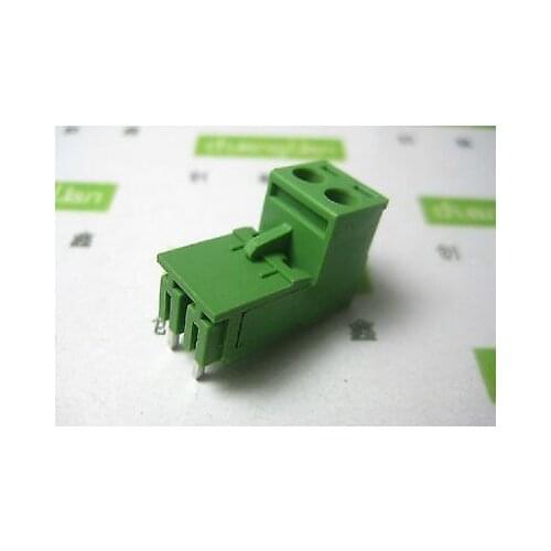 20pcs Block Terminal Wire Connectors 2EDG 5.08-2P 90 Degree