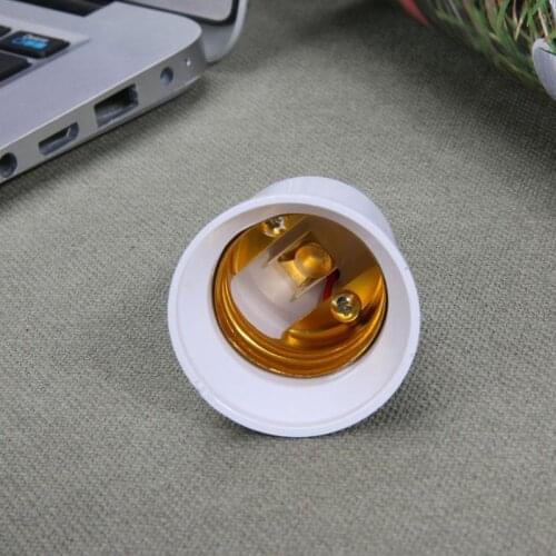 4pcs E14 TO E27 Lamp Holder Converter Adapter Conversion Socket High Quality Material Fireproof Lamp Holder