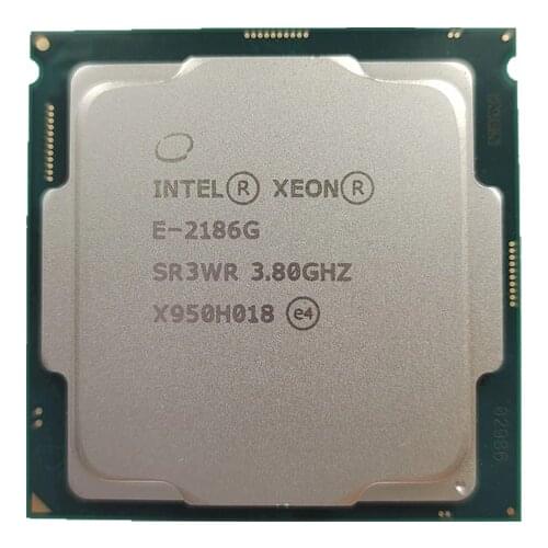 CM8068403379918S R3WR CPU - Xeon E-2186G 12M Cache, 4.70 GHz