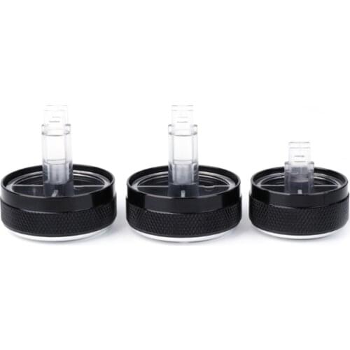 D5QE 3 Pcs Air Condition Knob Car A/C Heater Control Switch for nissan Tiida NV200 Livina Geniss