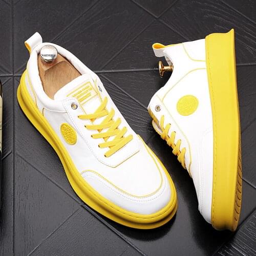 ERRFC Designer British Luxury Mens Leisure Shoes Fashion Flat Platform Trending Casual Comfort Shoes For Man Size 38-43 Zapatos