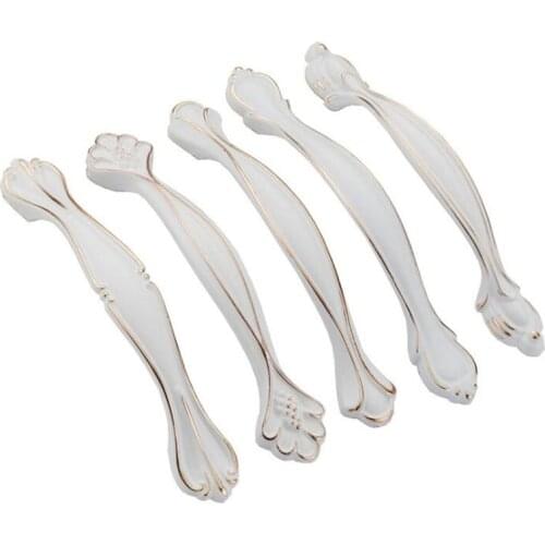 European Style Decorative Furniture Wine Cabinet Drawer Wardrobe Door Handle Antique European Aluminum alloy Closet Pull Handles