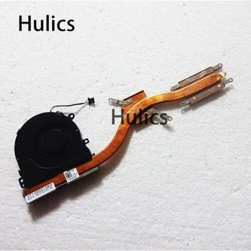 Hulics Original Laptop Heatsink For DELL Latitude 14 3450 3550 E3450 E3550 CN-04N7WG 04N7WG 4N7WG CN-0K32JH 0K32JH K32JH CPU Fan