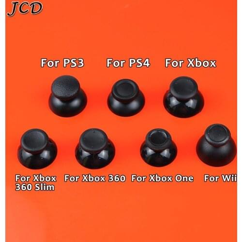JCD 2PCS 3D Analog Joystick Stick Cap For Sony PS3 PS4 Pro Xbox one Xbox 360 Wii Controller Thumbstick Cover