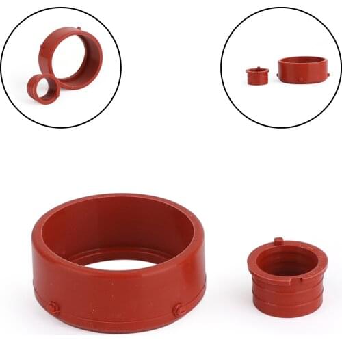 2PCS Engine Breather Turbo Intake Seal Kit Fit for Mercedes OM642 Engines 6420940080
