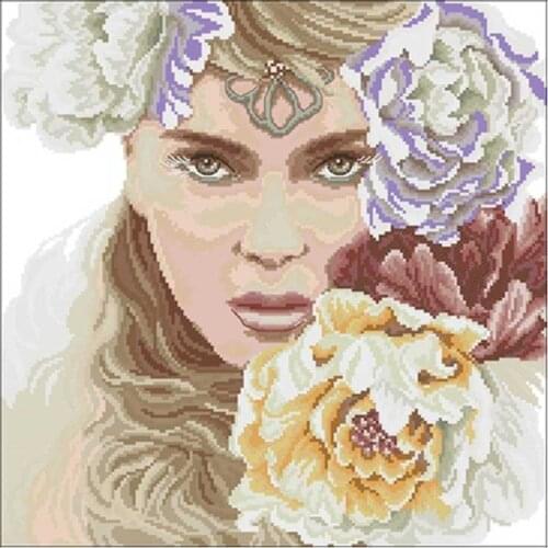 Charming eyes patterns Counted Cross Stitch 11CT 14CT 18CT DIY Chinese Cross Stitch Kits Embroidery Needlework Sets