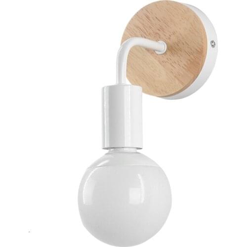 Nordic Minimalism Gold Led Bedside Wall Lamps Concise Glass Ball Study Mirror Bathroom Light Fixtures Free Shipping