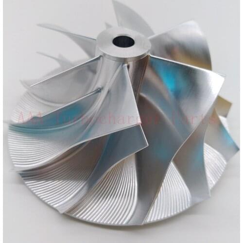Turbo Compressor wheel GTP38 Billet Wheel 66x93mm 6/6 blades LEFT WHIRL AAA Turbocharger Parts