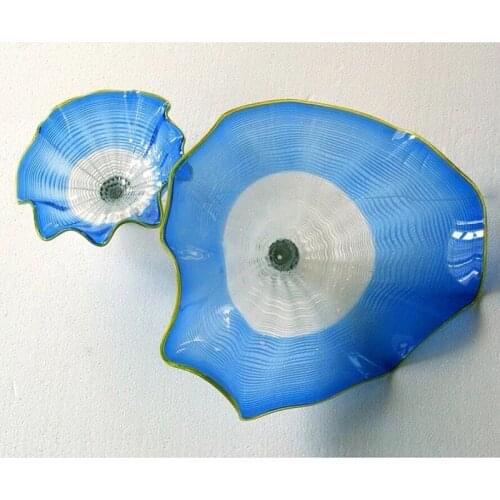 Recessed Restaurant Wall Decoration Lighting Art Deco Blown Glass Office Walls