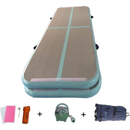 3m Gymnastics Mattress Home Use Wear-resistant Inflatable Air Track Gym Tumble Airtrack Floor Tumbling Yoga Martial Arts Mat