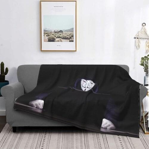 3D Hacker Carpet Living Room Flocking Textile A Hot Bed Blanket Bed Covers Luxury Blanket Blanket Flannel Blanket