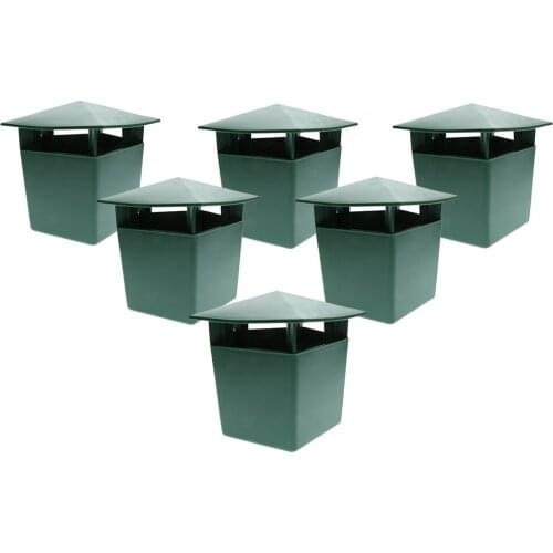 6x Plastic Snail Cage Slug Catcher Trap Tools Animal Pest Trapper Control