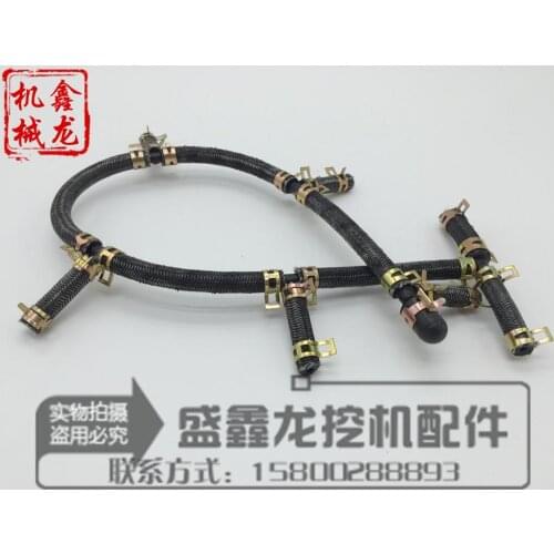 Carter excavator accessories, E320C/E320D diesel pump, injector return pipe / Carter 3066 return pipe