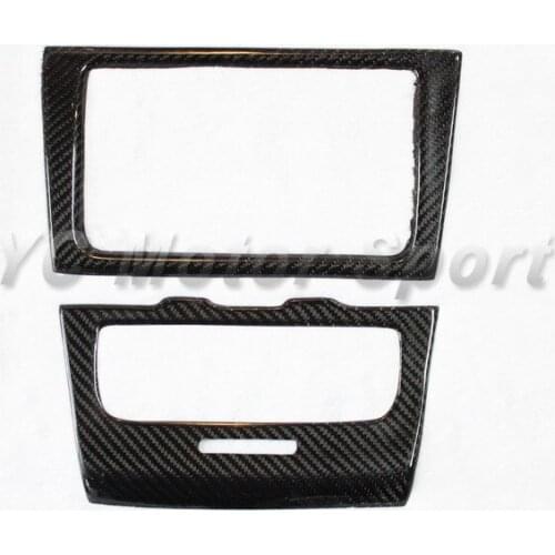 Car Accessories Carbon Fiber Console Surround Trim Fit For 2009-2012 Golf MK6 Console Surround Trim Car-styling