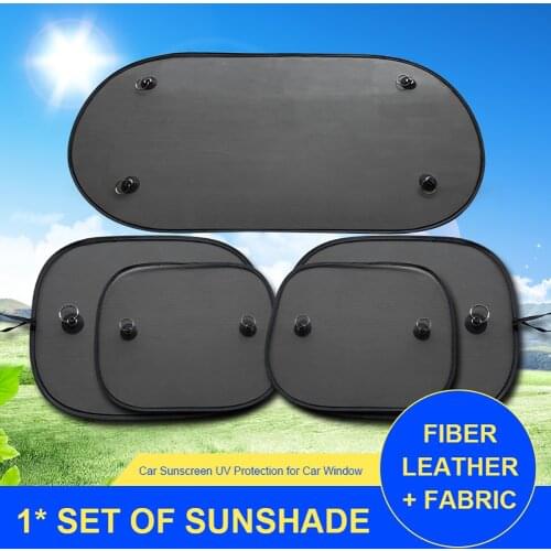 Car Black Mesh Sunscreen Sun Visor Sun Blocker Car Window Sunshade for Cars Sun Visor Auto Accessories Super suction sucker