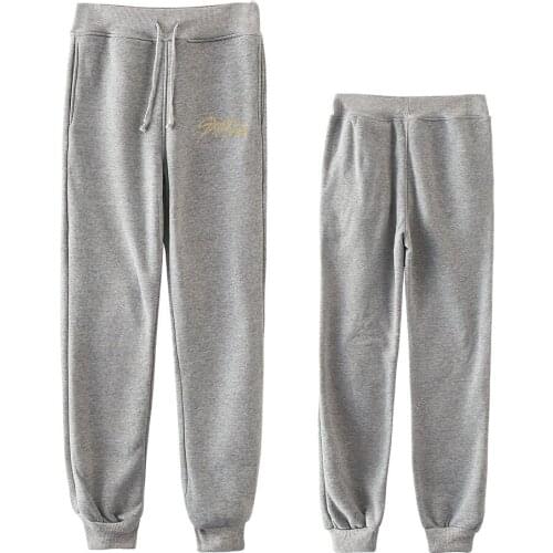 Kpop Stray Kids Trousers Sweatpants Hot Sale Streetwear High Quality Women/men Pants Print Loose Drawstring Office Lady 2020