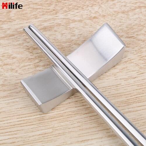 1 Piece Chopsticks Holder Kitchen Accessories Tableware Chopsticks Stand Stainless Steel 304