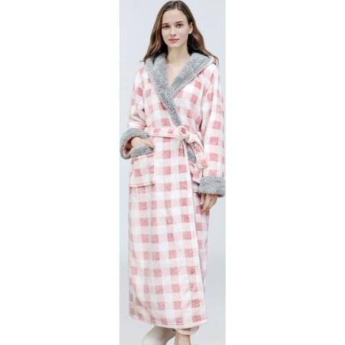 Женские теплые халаты Fdfklak China At AliExpress