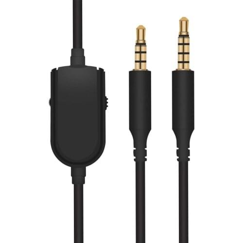 For Astro A10 A40 Gaming Headset Audio Inline Control Cable voice chat for Xbox One Playstation 4 PS4 Smartphone MixAmp PC Gamin