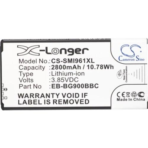 Cameron Sino Battery for SAMSUNG Galaxy S5 Duos 4G Galaxy S5 Neo Duos SM-G900 SM-G9006V SM-G9006W