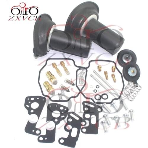 2set for Virago XV535 1990-2001 XV 535 Motorcycle Carburetor Repair Kit Plunger Diaphragm Gasket