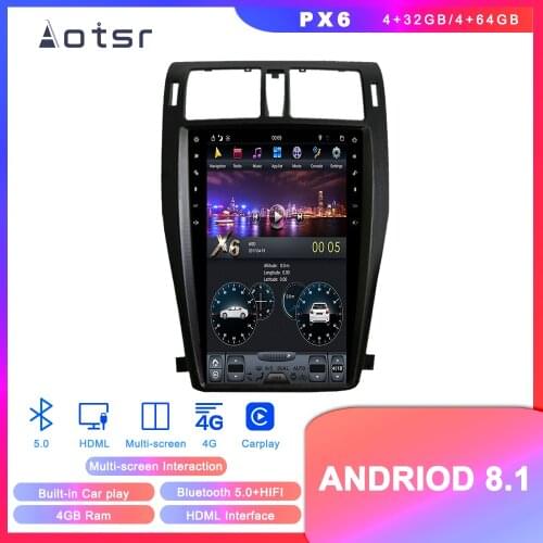 Android 8.1 Tesla style DVD multimedia player GPS navigation for Toyota Crown 2010-2015 13th car radio player Auto stereo unit