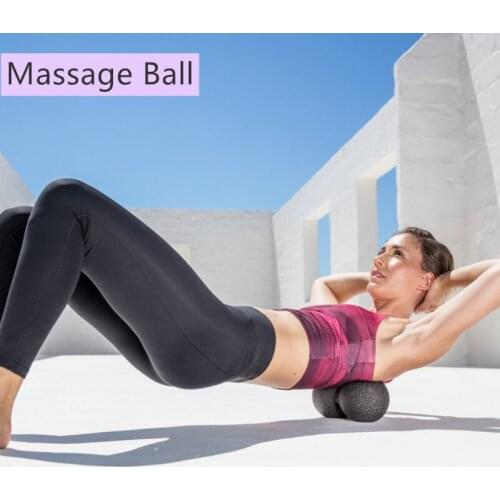 EPP Lacrosse Myofascia Ball Peanut Massage Ball High Density Lightweight Fitness Body Fascia Exercise Relieve Pain Yoga Ball