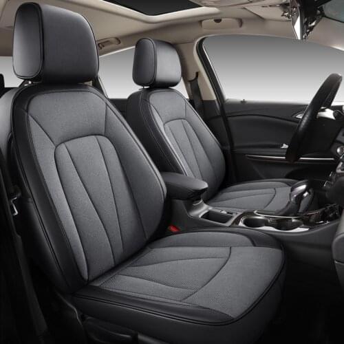 Custom car seat cover set leather summer cool for auto Mercedes Benz B180 B200 B250 W245 W246 W242 car accessories sticker