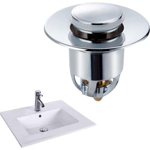 Bounce core for washbasin drain Filter Core Wash Anti Strainer Type Push Clogging Basin Bathroom Stopper Sink Bathroom sink plug