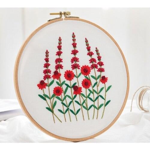 DIY embroidery Handmade Creative three-dimensional antique ribbon embroidery Su embroidery, size 20*20cm.Give embroidery gifts