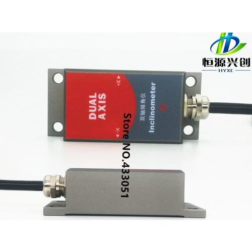 SCA116T Standard One Axis Digital Inclinometer With Full Metal Jacket, Satellite Positioning Search ,Rail-mobile monitoring