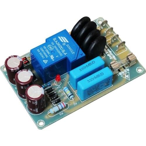 220V 10A 2000W Audio amplifier high-power soft-start board Sound power to start protection