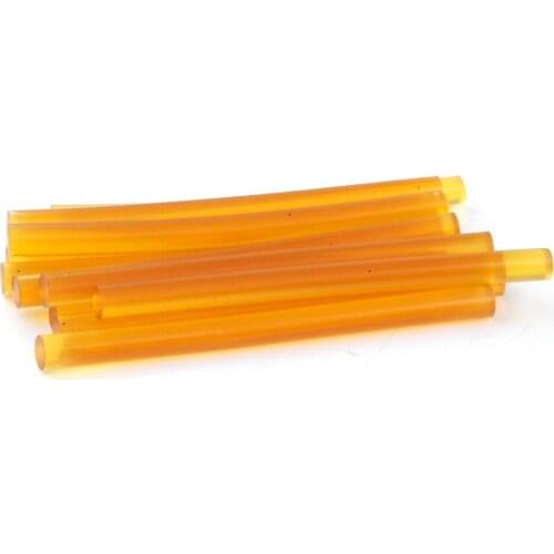 Neitsi 12pc/pack 7.8mm * 100mm Hotmelt Keratin Glue Sticks High Quality Melting Hot Gun Glue Stick Yellow Color Fast Shipping