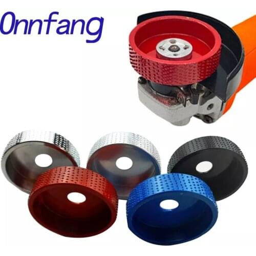 High Quality 75MM Wood Shaping Disc Tungsten Carbide Wood Angle Grinding Wheel Woodworking Carving Grinder Abrasive Wheel