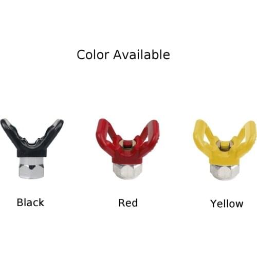 1pcs Airless Paint Spray Gun Flat Tip Nozzle Guard G7/8-14 Holder Spraying Machine Accessories Garden Power Tool