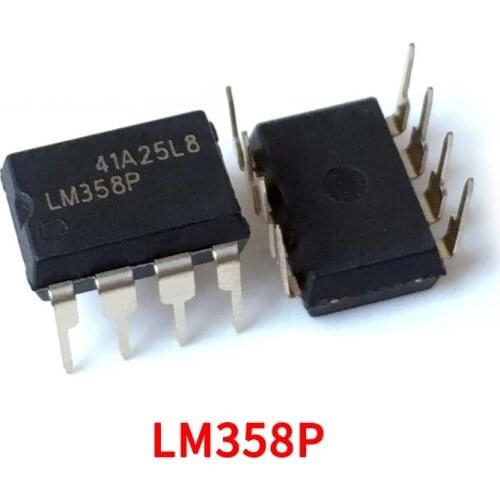 10pcs/Lot New and Original Integrated Circuit IC LM358P LM393P DIP-8 LM358 LM393 Operational amplifier Electronic Component ICs