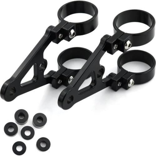 38mm Front Fork Tubes Headlight Brackets Fit For Moto-Guzzi Nevada 1987-2001 V65 Florida 1986-1992 V75 Strada SP Targa 1991-1996