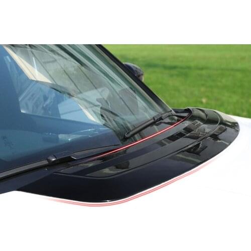 Auto Accessories For Range Rover Vogue L405 2013 2014 2015 2016 2017 Hood Trunk Molding Cover Trim Chrome Hood Panel Cover Trim