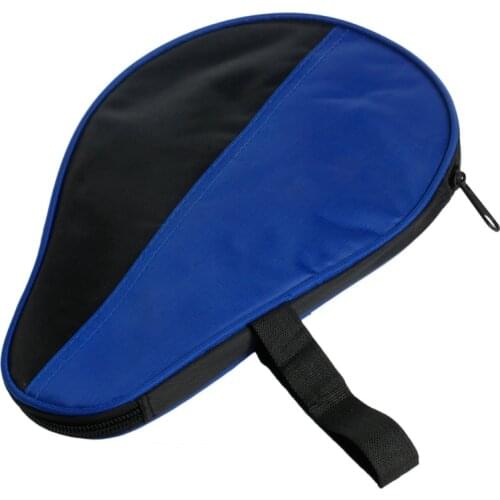 Portable Waterproof Table Tennis Racket Case Bag For Ping Pong Paddle Bat Cover U7EF