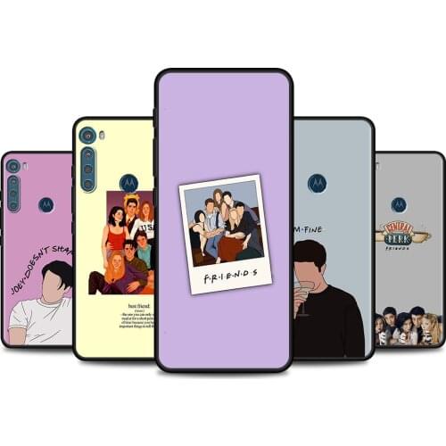 Phone Cover For Motorola G30 G10 G9 G8 Power Play Plus Shell Cute Friends TV Show Moto G Stylus One Fusion Hyper E6s Edge Case