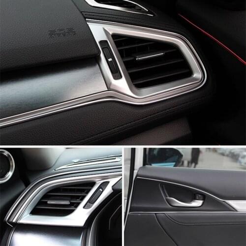 5M Car styling Decoration Chrome Strip For Tesla Roadster Model 3 Model S Model X